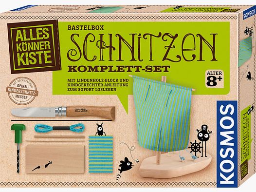 Bastelbox Schnitzen – Komplett-Set