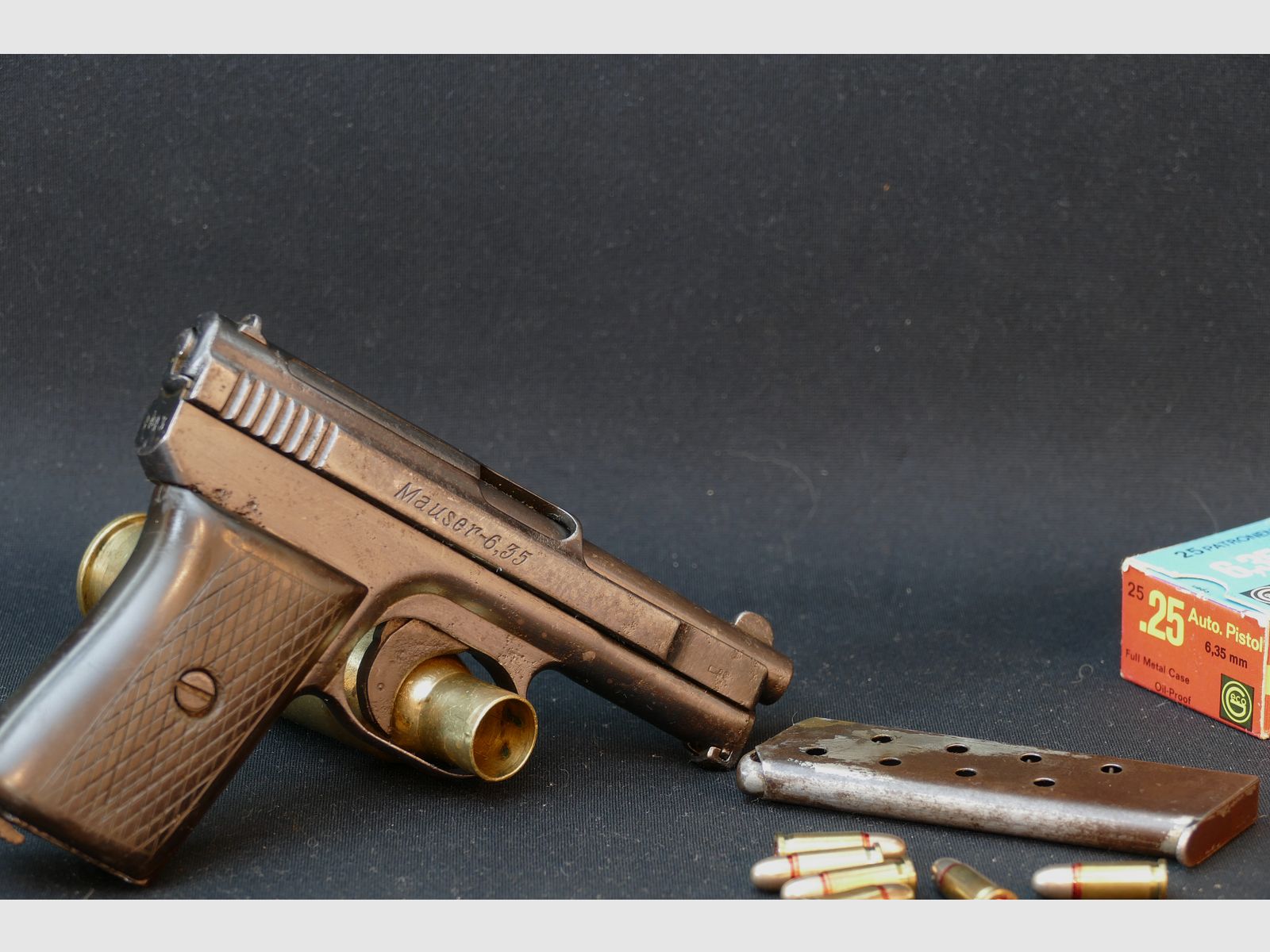 Mauser 1910, 2. Variante, 6,35mmBr. WHB65