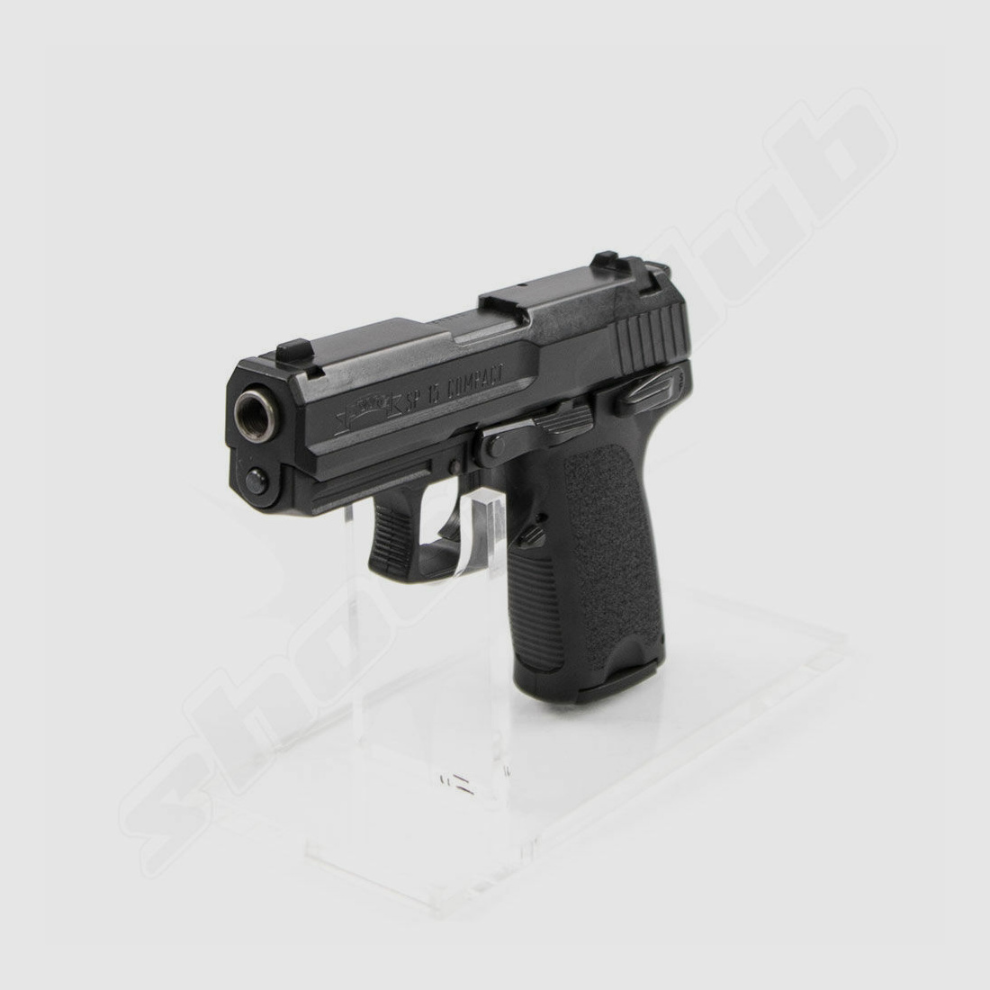 Cuno Melcher IWG SP-15 Compact blued blank-firing pistol 9mm