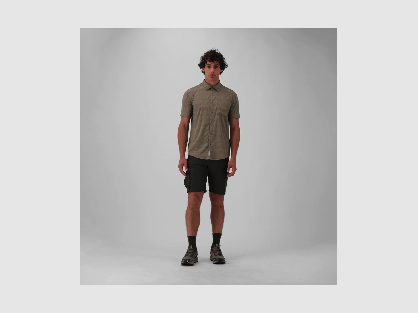 CMP Herren-Stretch-Bermuda mit großen Seitentaschen Pine