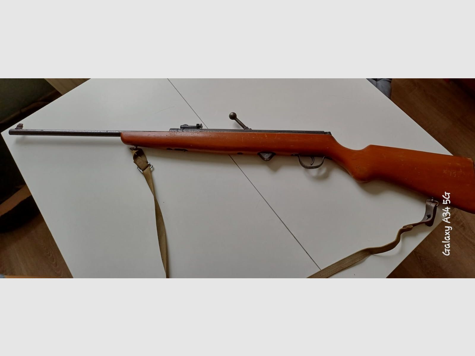 Mit VERSAND Haenel Luftgewehr Modell  310 mit 12er  Magazin, voll funktionsfähig 