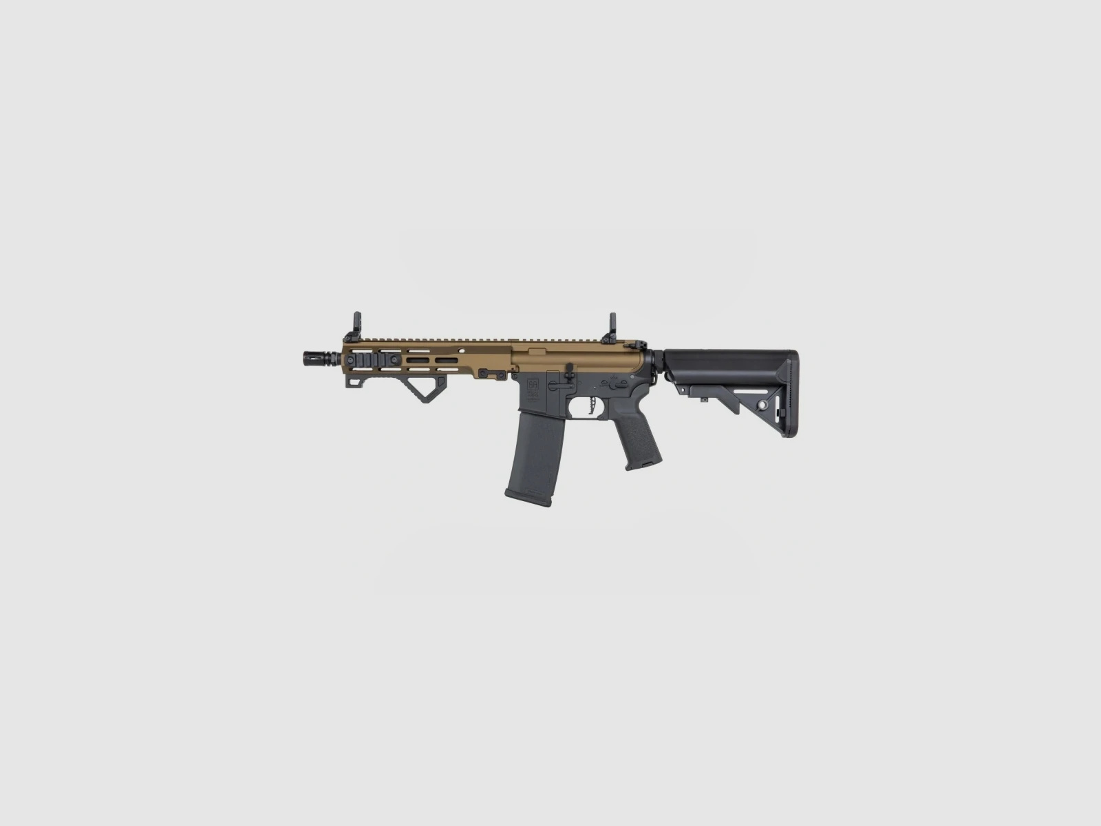 SA M4 CQB M-LOK (SA-P23 PRIME™ Aster II ETU BLDC™) Karabin Airsoft Wolno od 18 – Chaos Bronze -F-