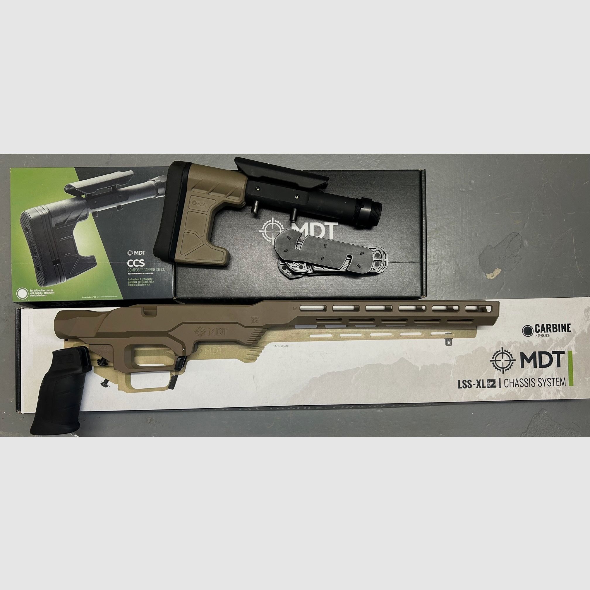 MDT LSS XL GEN II Chassis für Tikka SA RH