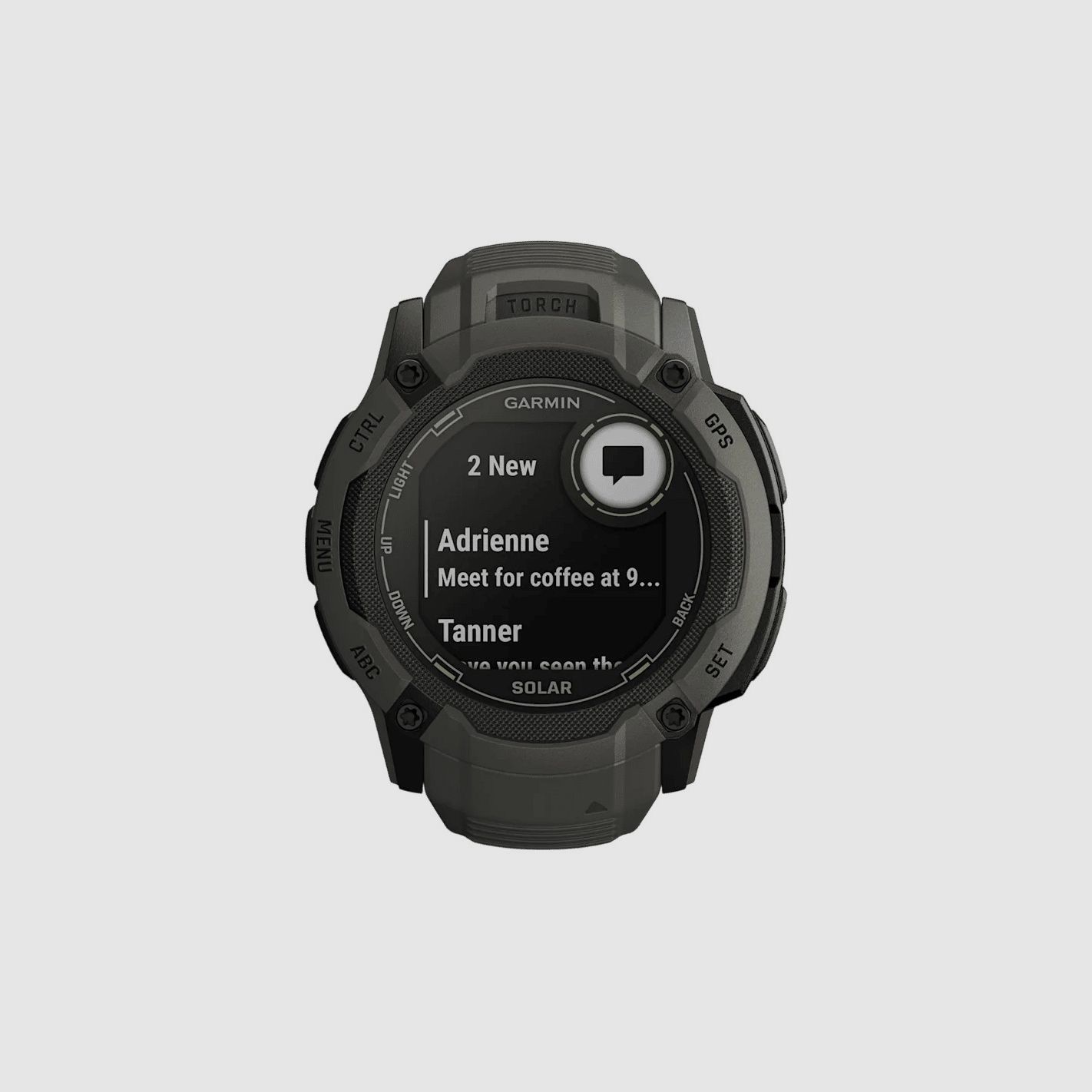 Smartwatch Garmin Instinct 2X Solar Moss, image 7 sur 13