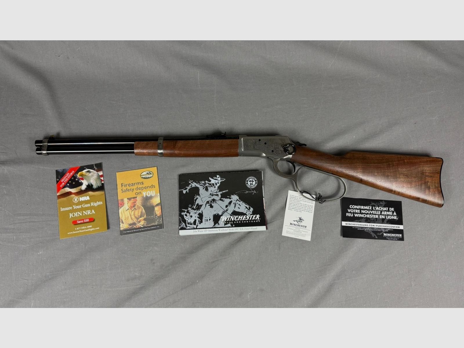 Winchester Mod. 1892  "John Wayne 100th Anniversary Custom Grade"   (.44-40 WCF)