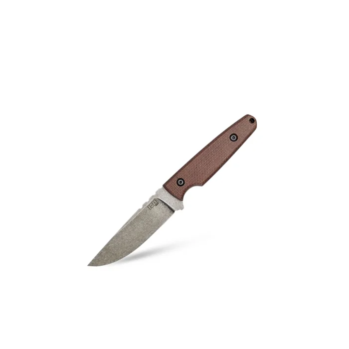 Za-Pas - Nóż Handie Stonewash Micarta Brown HAN-ST-M-BR, zdjęcie 1 z 4