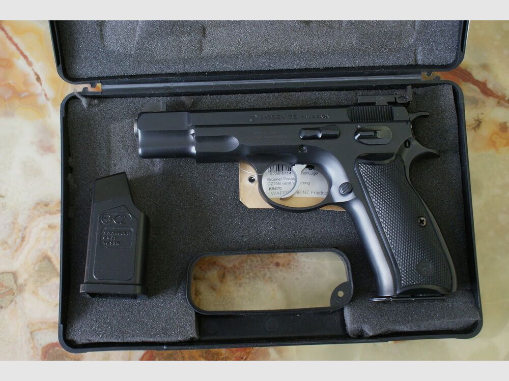 Brünner (Česká Zbrojovka) CZ75,verst.Visierung