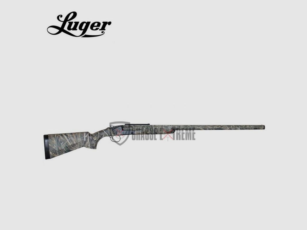 Über-unterflinte LUGER Canardouze Gabion Unlimited Kal. 12/89 81cm - Synthetik Camo Max 5, Bild 1 von 3