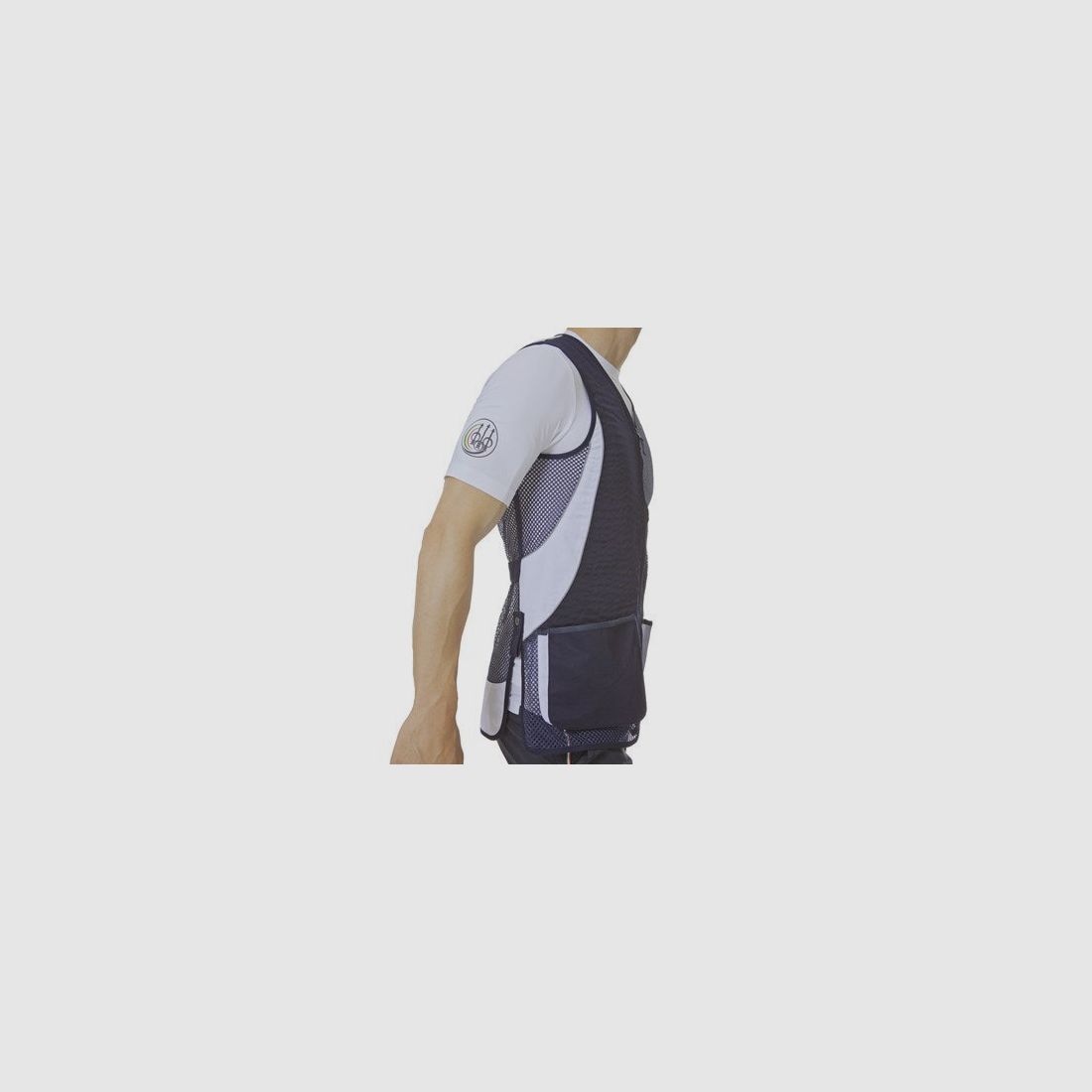 BERETTA GILET MĘSKI UNIFORM PRO SKEET NIEBIESKI&I BIAŁY GT740 02113, zdjęcie 6 z 12