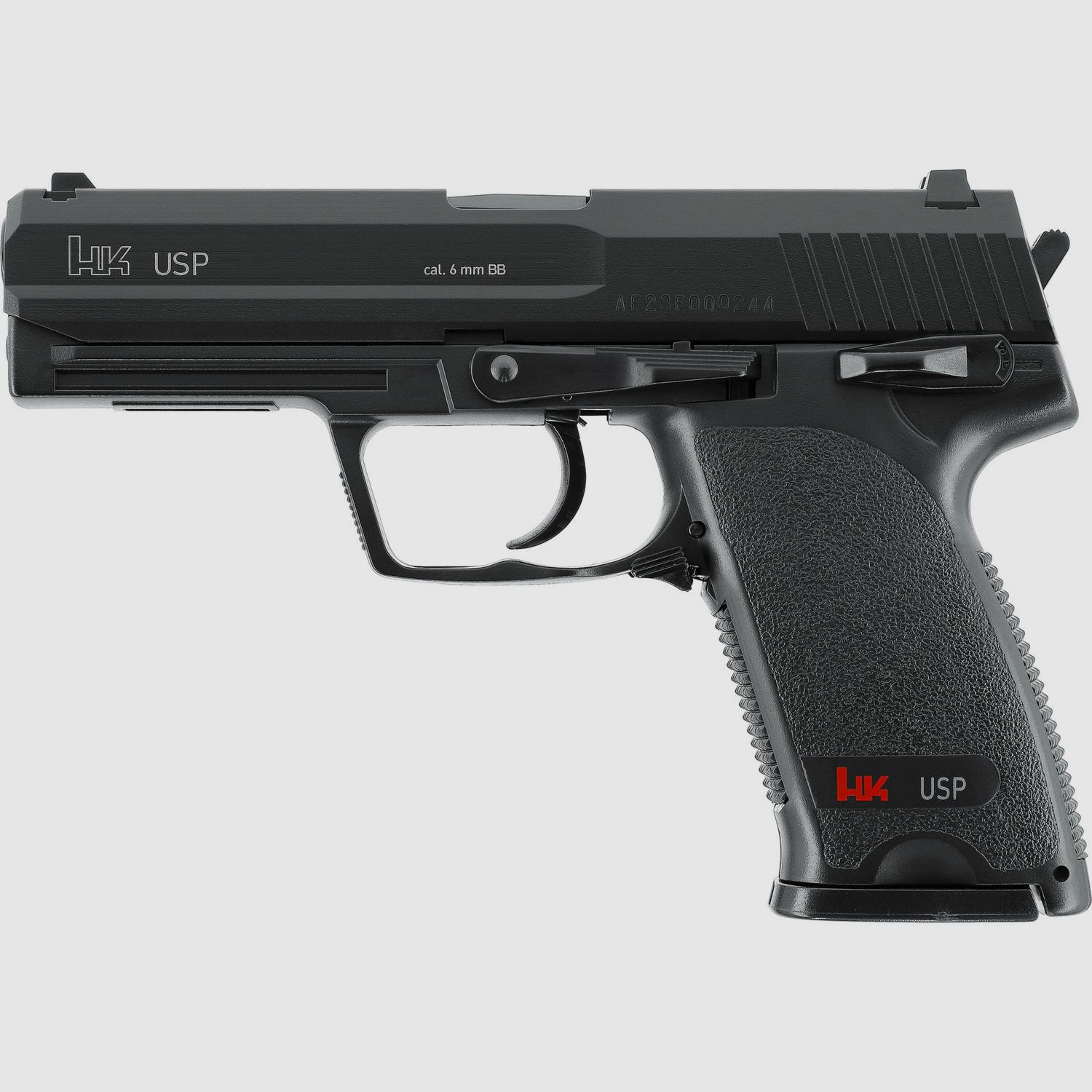 Heckler & Koch USP, < 0,5 J, Federdruck