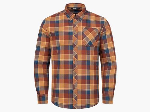 Blaser Herren Hemd Herren Hemd Charles Braun/Blau kariert