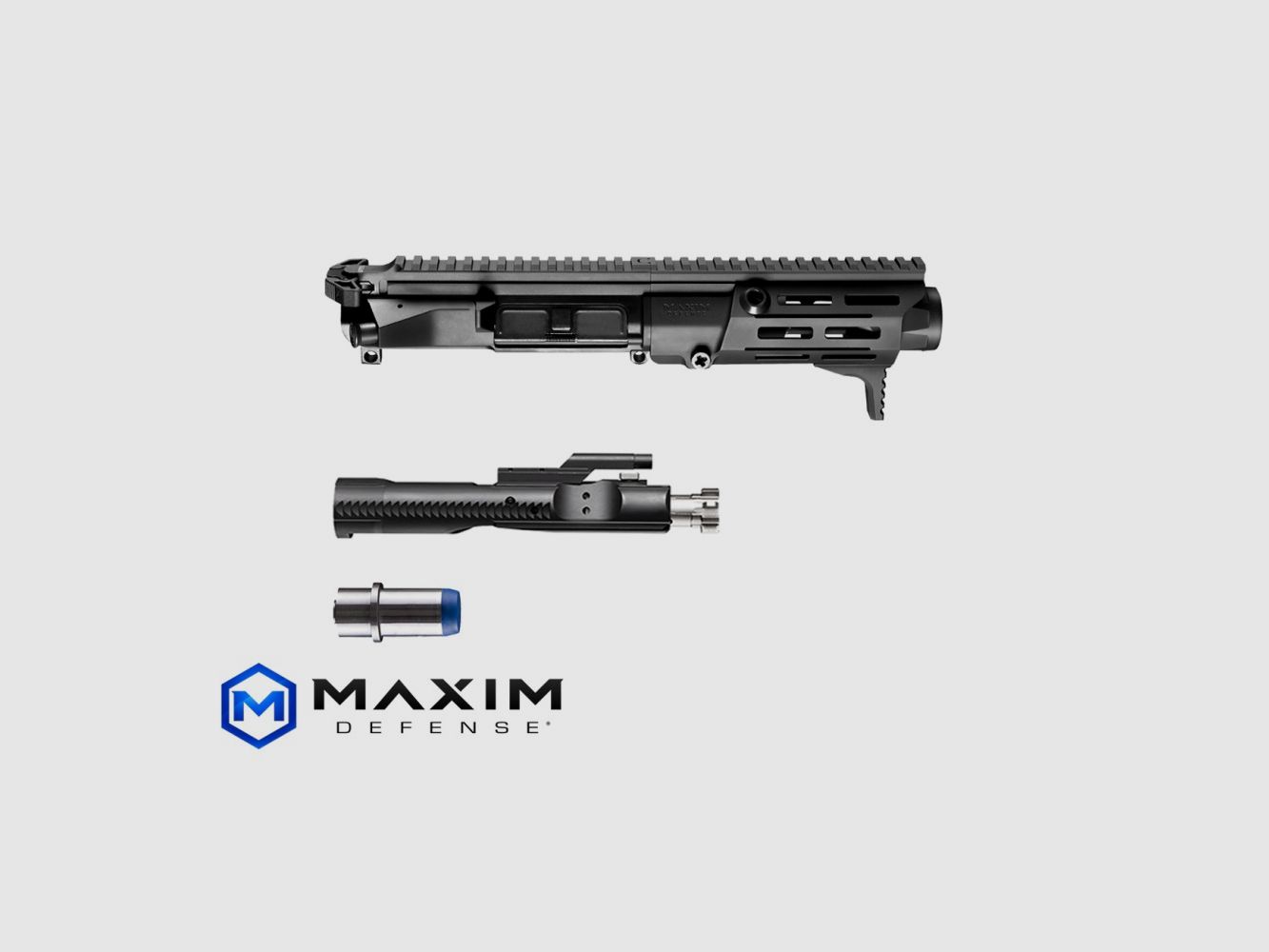 MAXIM DEFENSE PDX-SCW .300 AAC Complete Upper Receiver Group 5.5“ BLK