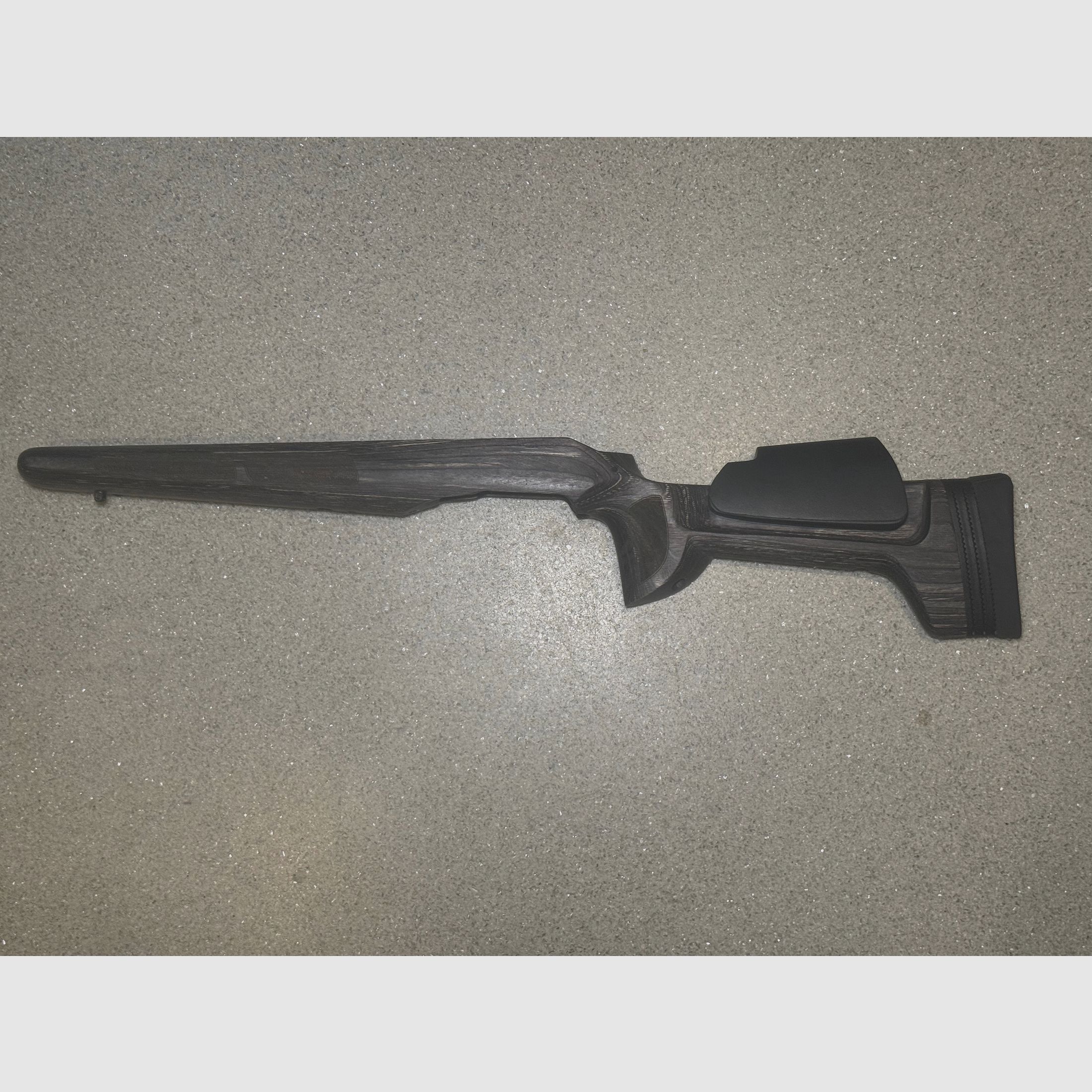 KKC Schaft für Blaser R8 | verstellbare Schaftbacke | Schichtholz Grey/Black Laminate