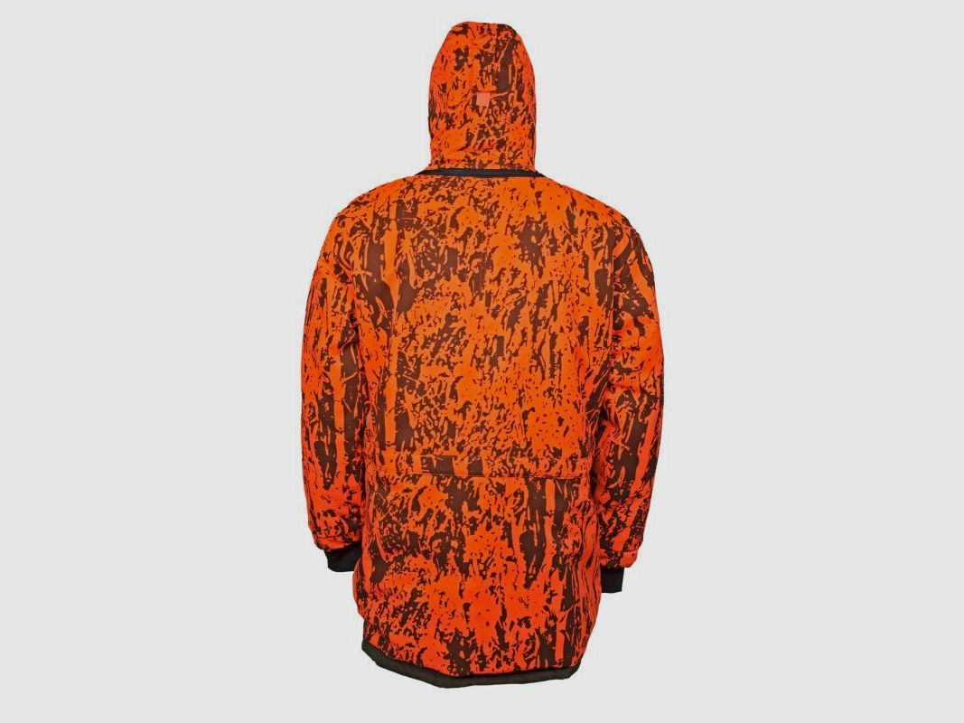 Hubertus Herren Wendejacke Janus Oliv/Orange