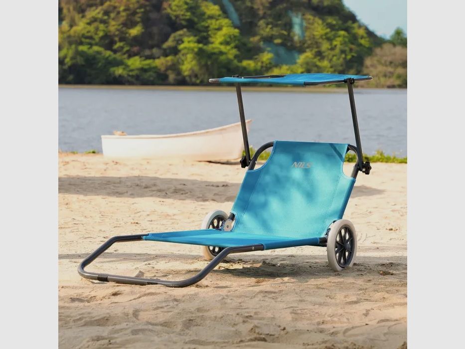 NC3307 Sdraio Blu Dimensioni 148x52x57cm