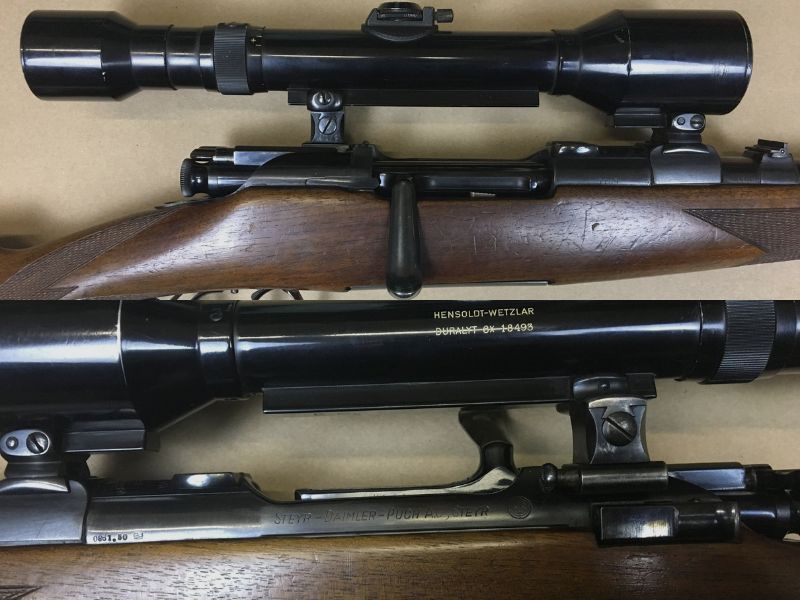 Repetierowa broń Steyr Daimler Puch kal. 7x64