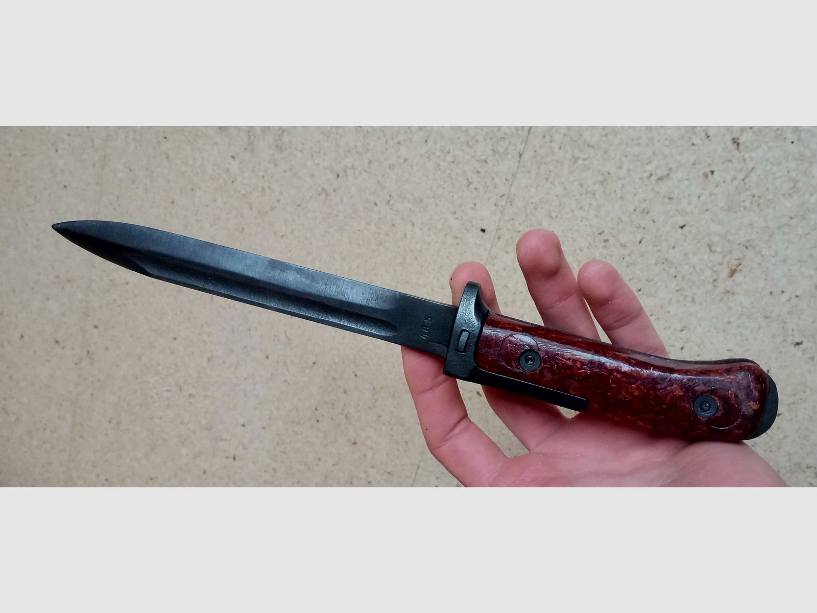 Samopal SA VZ.58 zijwaartse geweer Beaver Barf bajonet zeer goede staat // ook voor CSA Sporter / Tsjechië