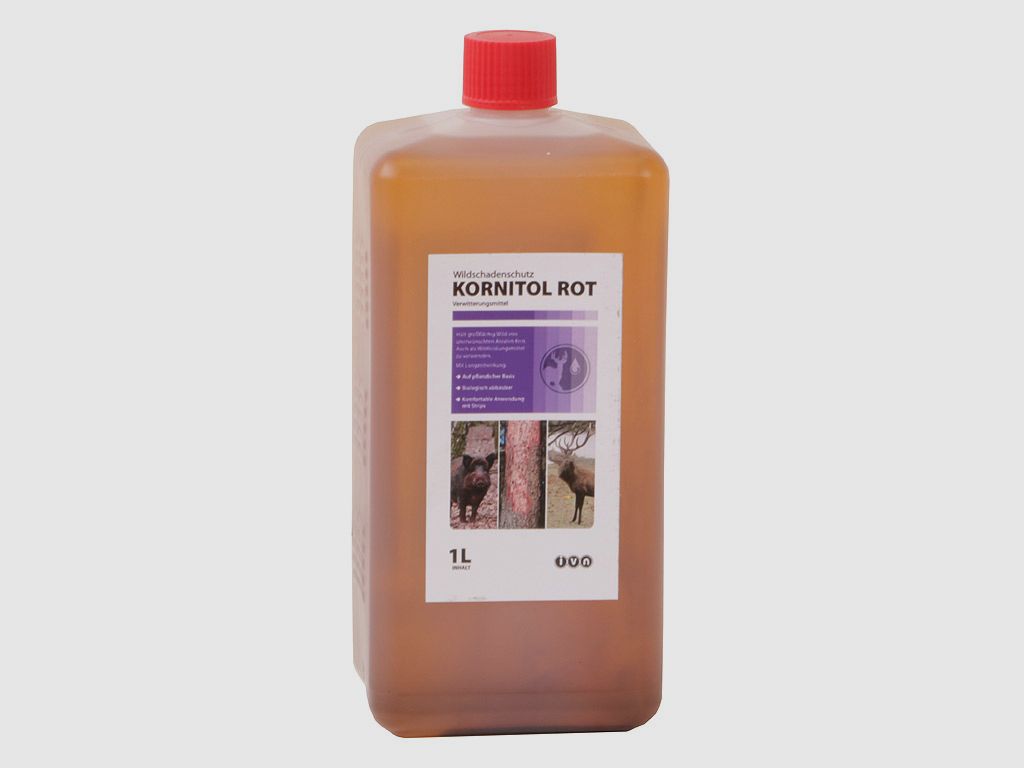 Kornitol Rot, Wildschadenschutz, Verwitterungsmittel, 1000 ml