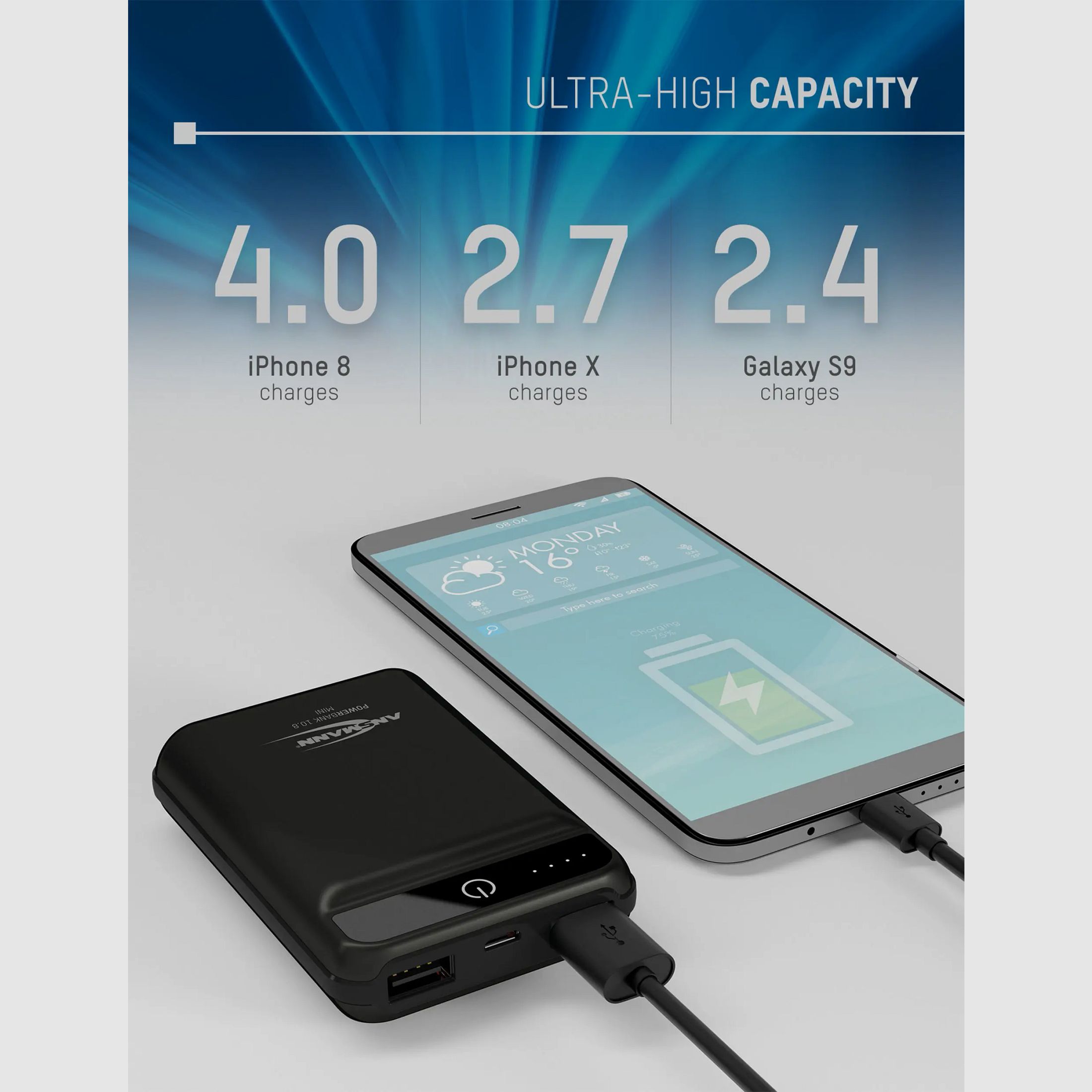 Ansmann Powerbank 10.8 mini