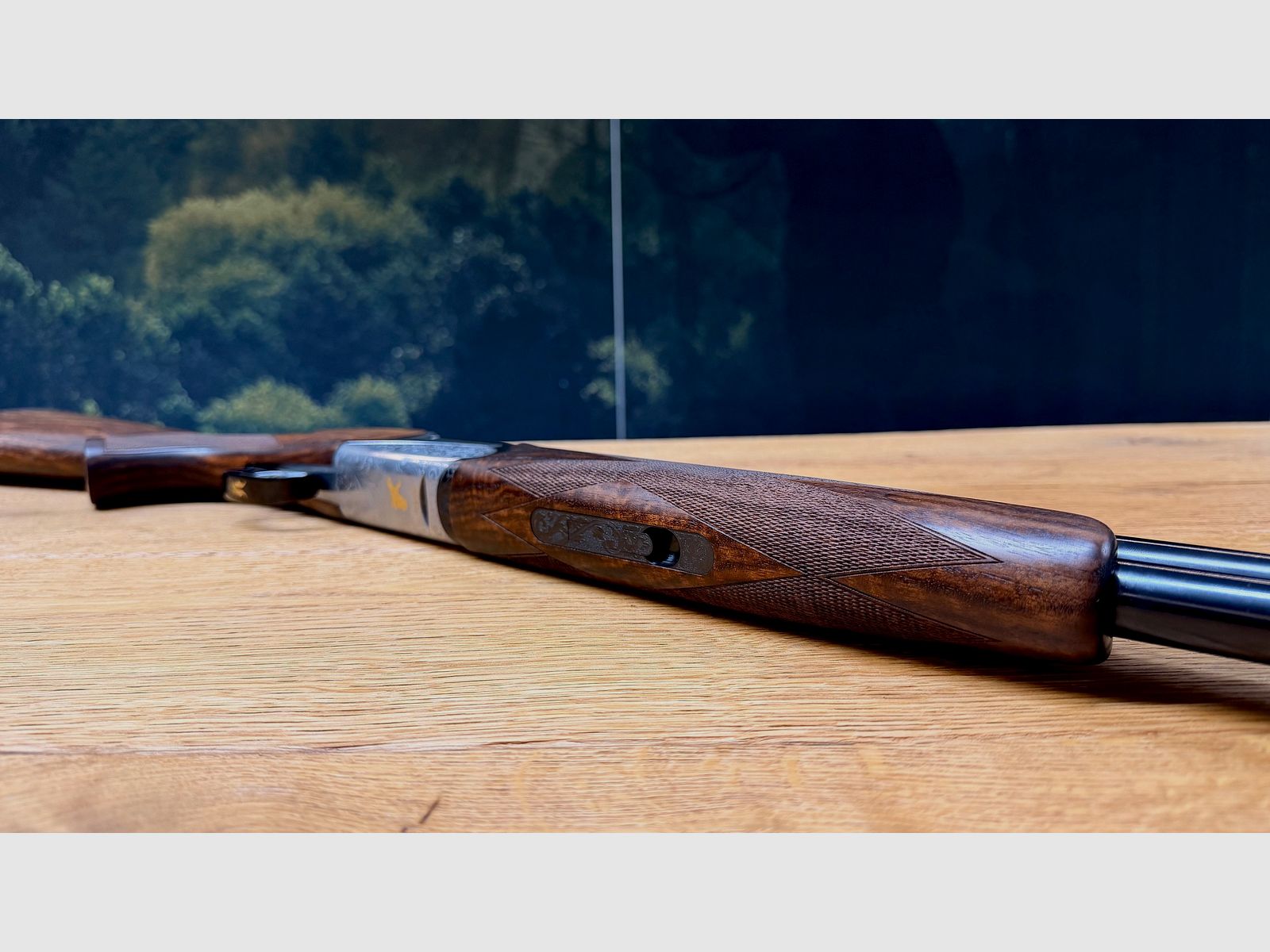 Fausti Bockdoppelflinte Caledon / Coin Finish / Cal. 12/76 / 71cm lunghezza della canna