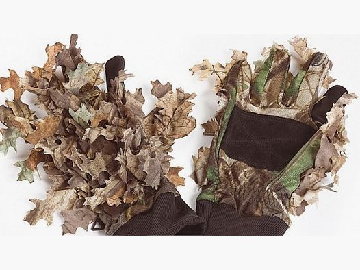 Laub-Camo Handschuhe Wood