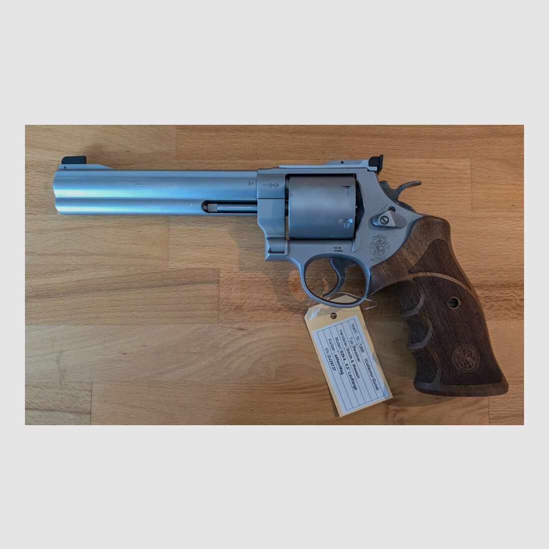 Smith & Wesson 629-6 Classic Champion, longitud del cañón de 6,5"
