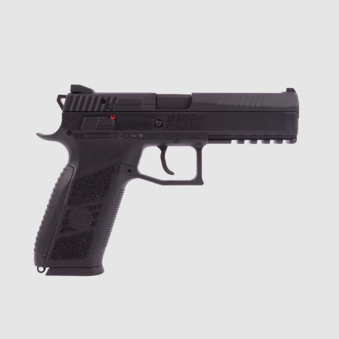 ASG	 CZ P-09 incl. Case Blk Airsoft CO2 GBB Pistole ab18