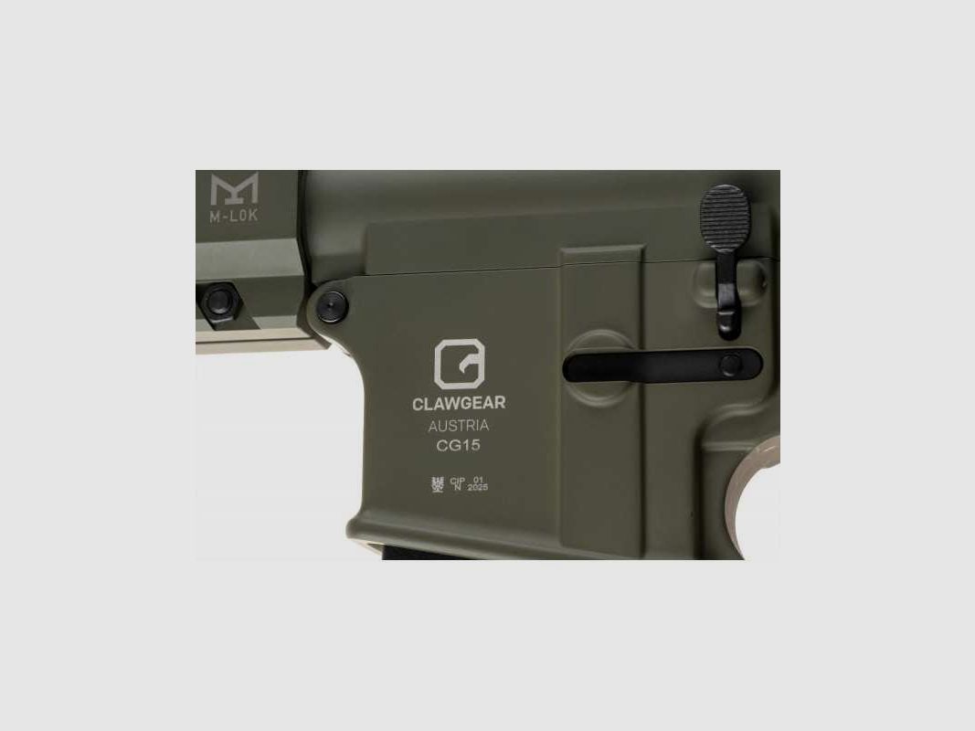 Clawgear 14.5'' CG15 .223 REM Semi-Automatic Rifle OD Sniper Green