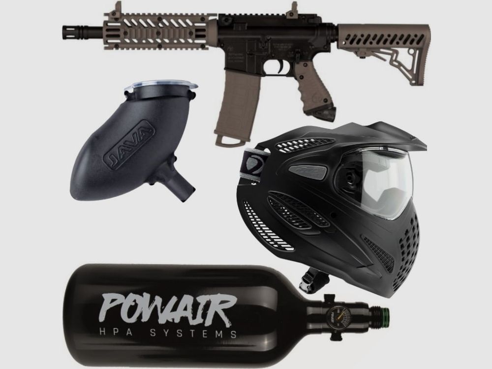 Tippmann TMC Paintball Markierer Komplettset