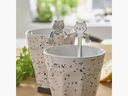 Cat Spoons Pradel France Stainless Steel