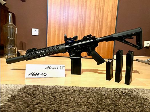 Ratech GBB mit 4 Mags Komplett Stahl  Internals NPAS 