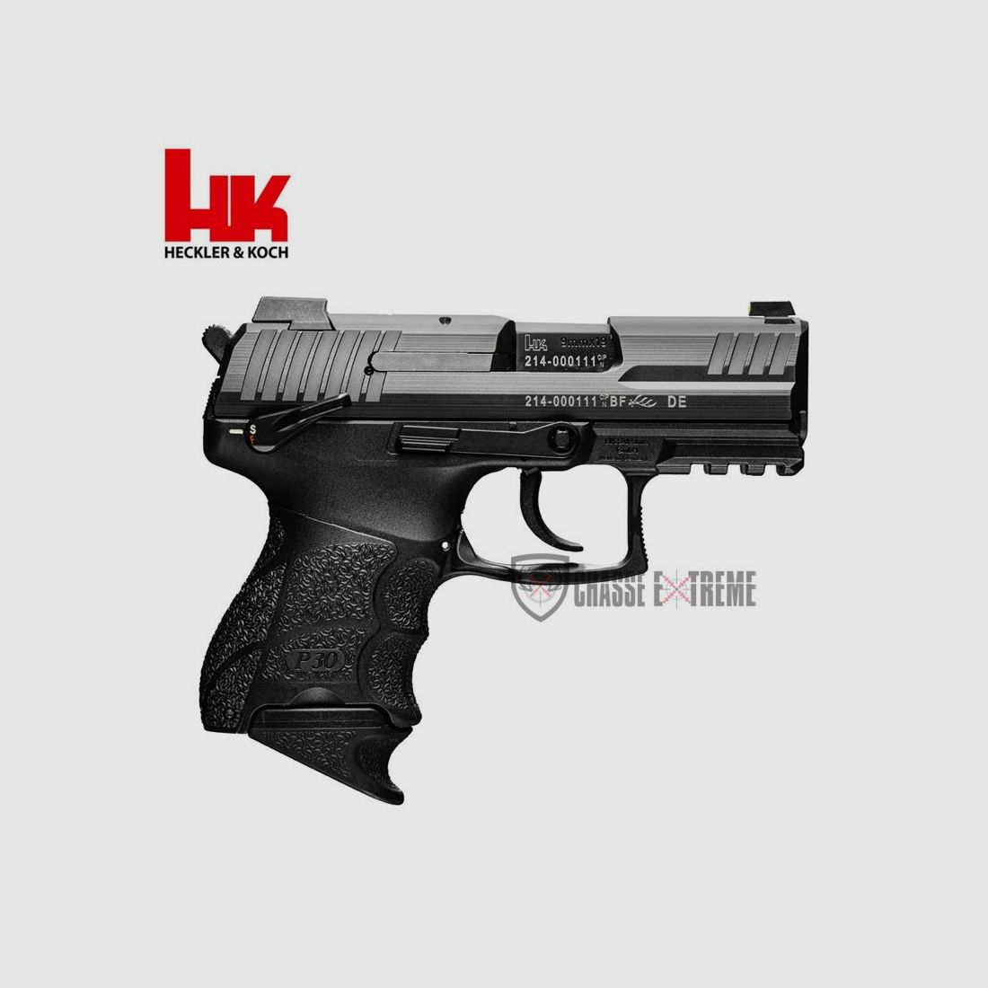 Pistool H&K P30 Sk V3 SA/DA Kal. 9x19, afbeelding 1 van 2