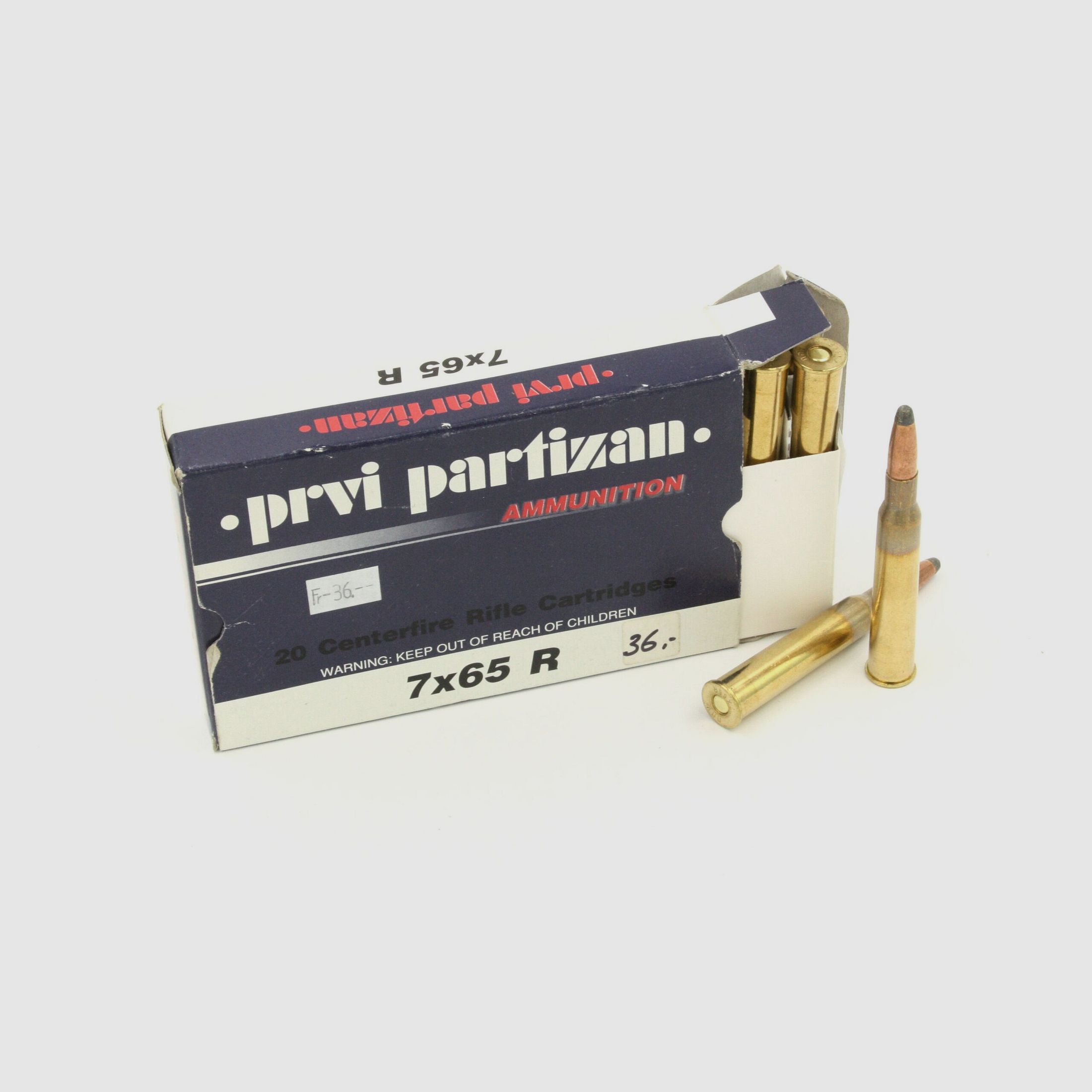 Prvi Partizan, 7 x 65 R, SP, 173 gr., 20 st.