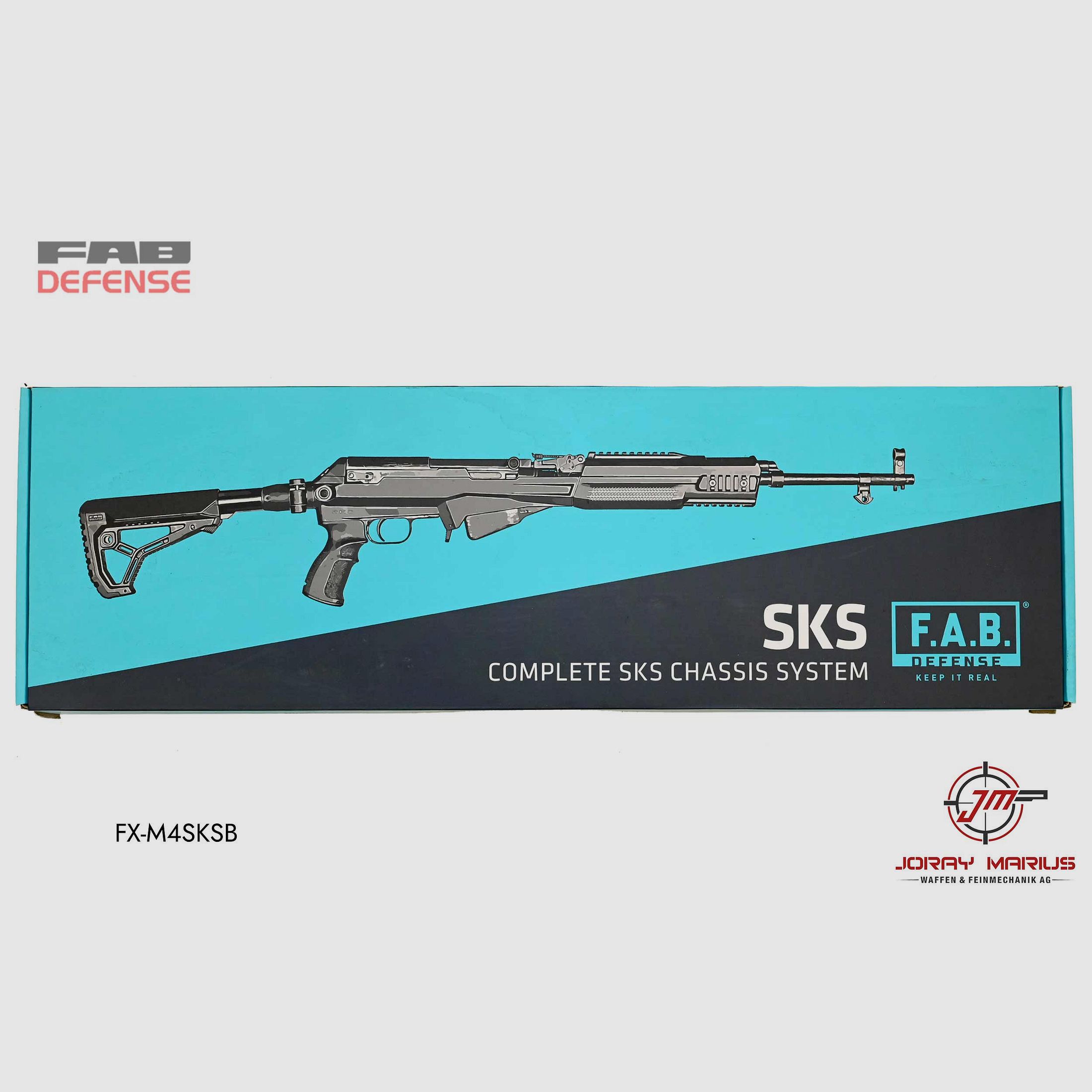Système de châssis FAB Defense SKS pour SKS avec crosse M4