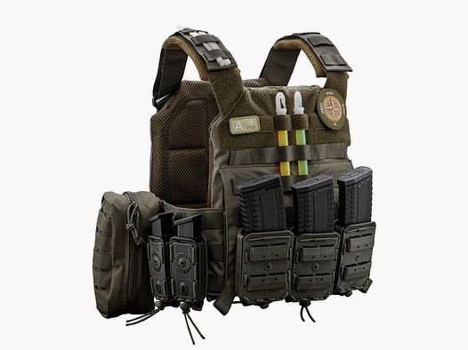 Weste mit Plattenträger BSST C-1 MOLLE STANDARD
