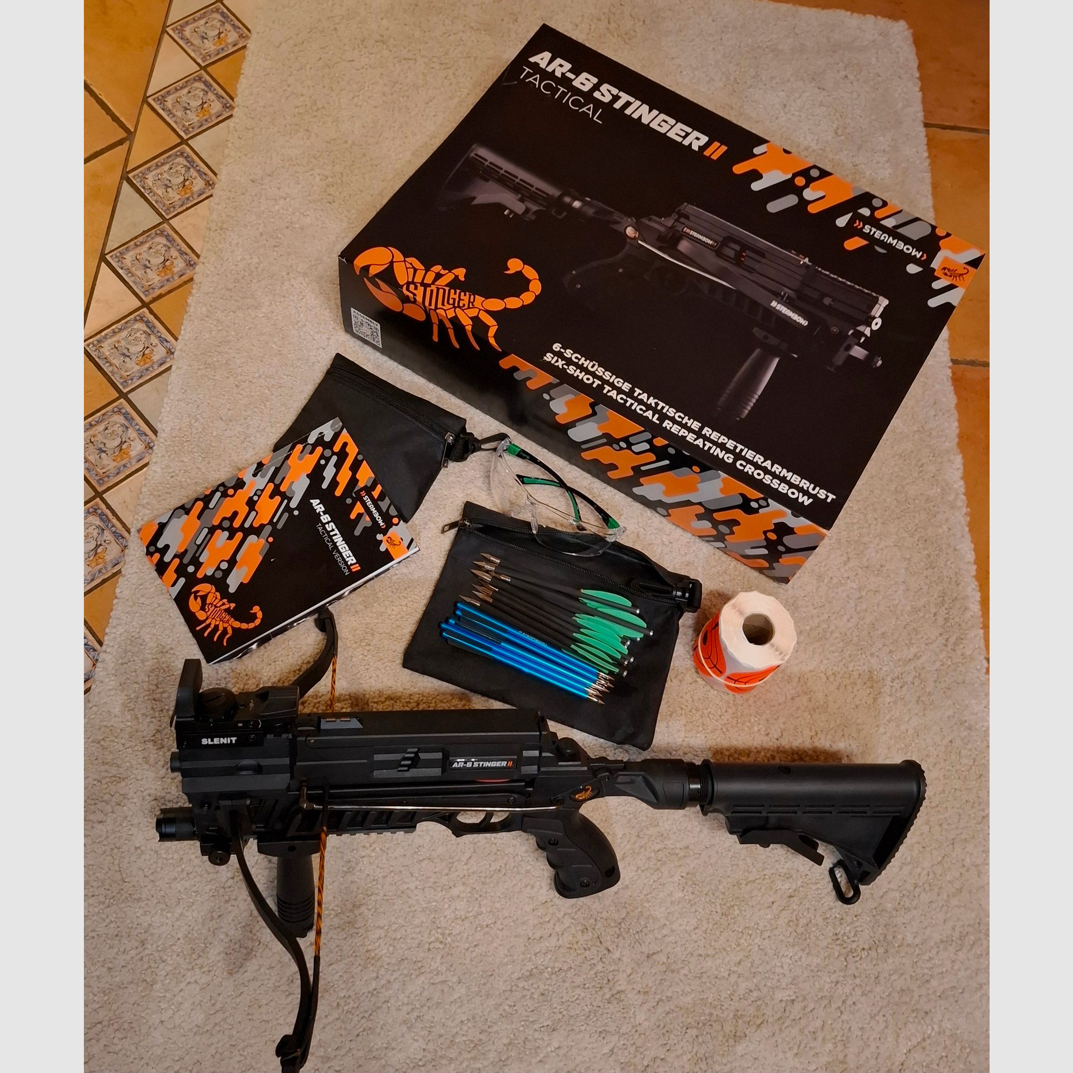 Steambow AR-6 Stinger II Tactical Repetierarmbrust