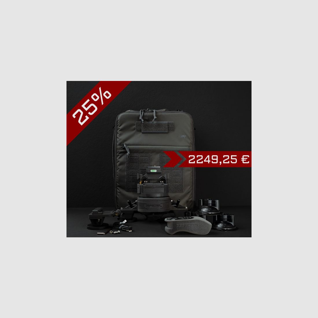 TCROW PRO 2 - MOBILES PAN-TILT SYSTEM „KOMPLETTSET“