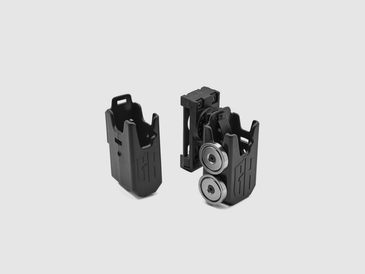 GHOST 360-G Magazinhalter mit Doppelmagnet, Farbe: Grün, Bild 1 von 2