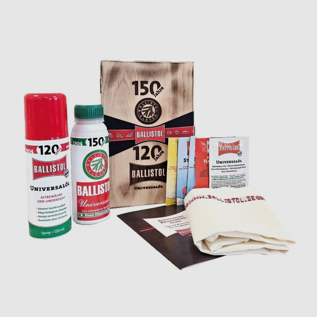 Ballistol Anniversary Wooden Box