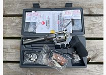 Ruger Super Redhawk .44Magnum 7.5“ stainless steel, like new, from hunter's hand