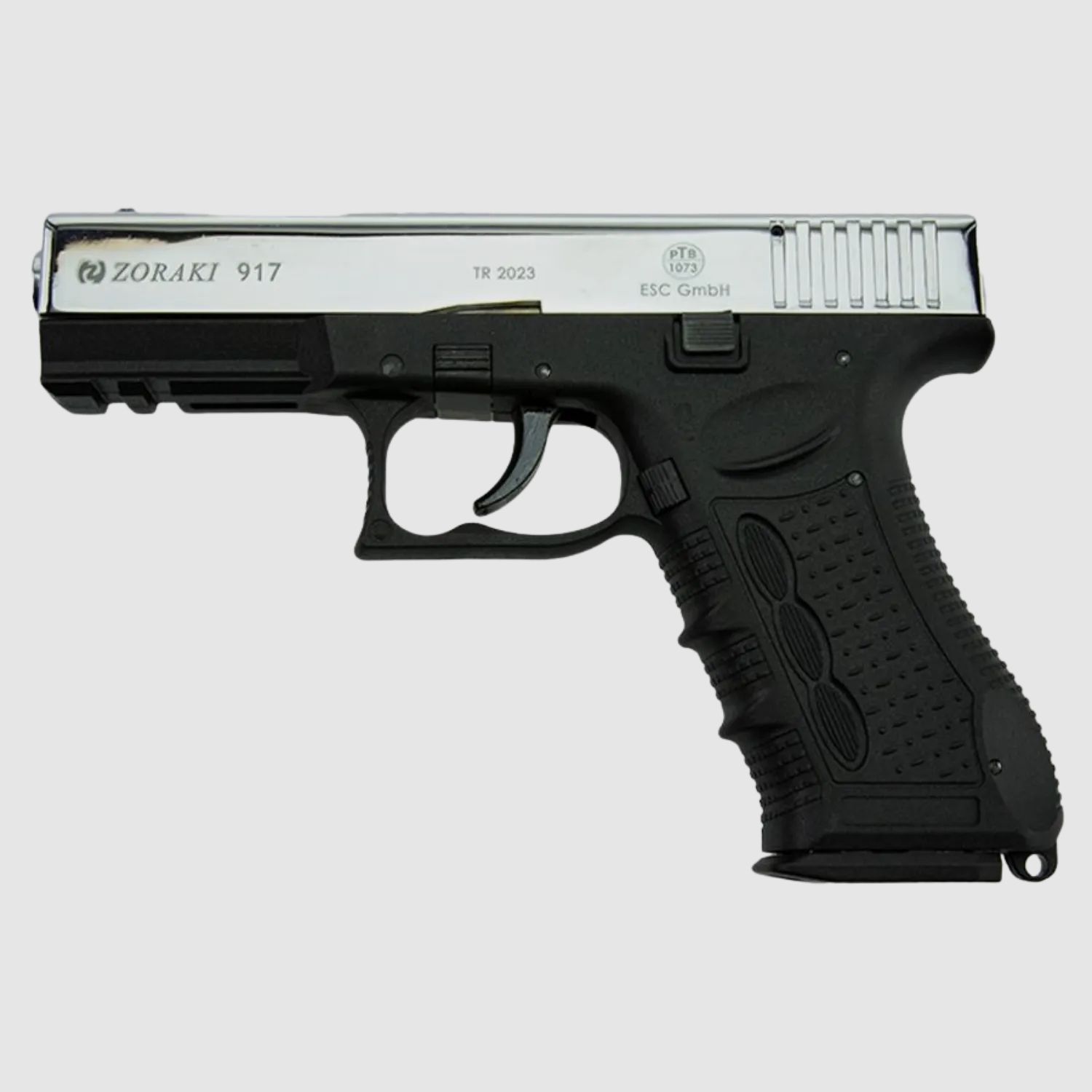 Pistola de fogueo Zoraki 917 9mm cromada