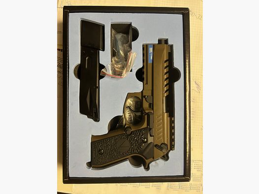 Vorsk VM9 Terre Sombre Airsoft GBB incl. Gaz 2x comme neuf