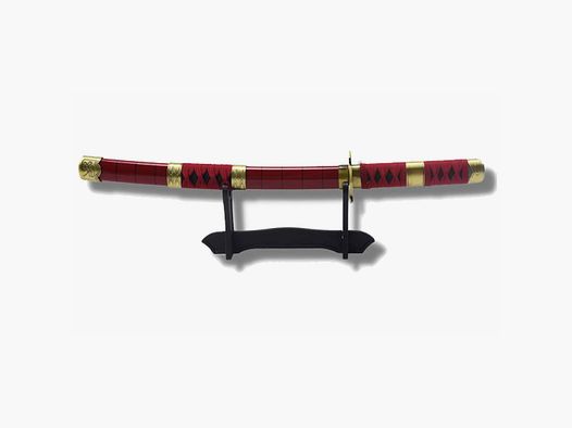 Mini Katana Rouge et Or