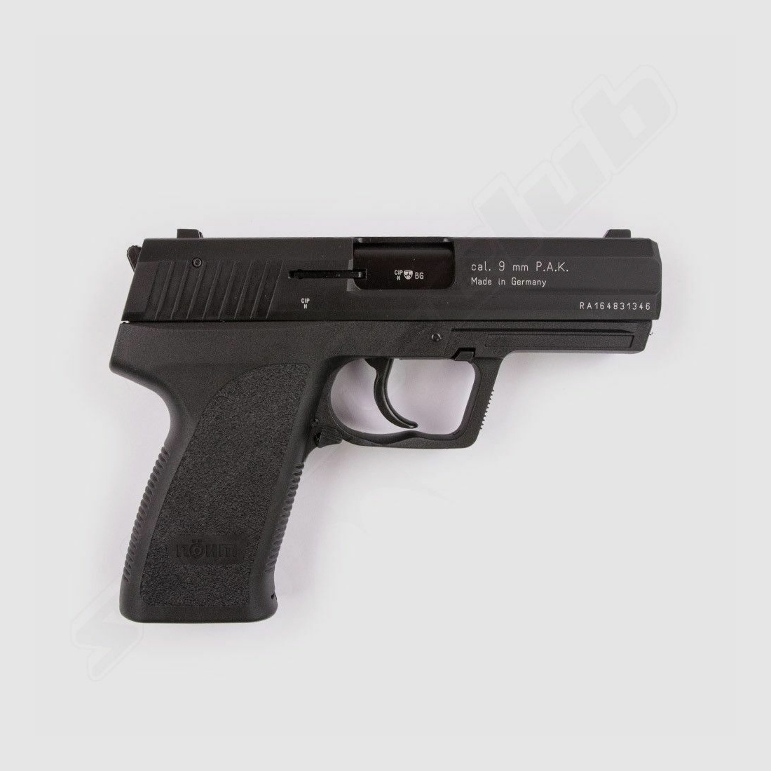 Röhm RG 96 blued blank firing pistol 9 mm P.A.K.