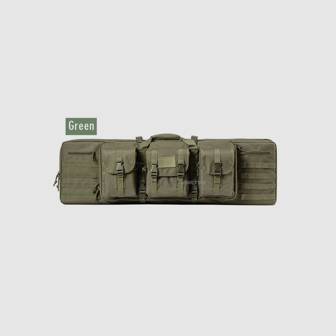 Taktische MOLLE-Waffentasche für 2 Gewehre – 600D Oxford – Rucksack & Tasche – 95 cm / 116 cm – Airsoft, Jagd, Schießsport