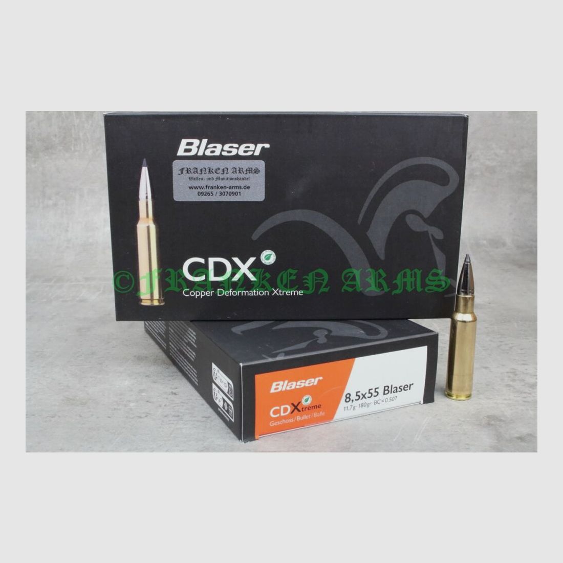 Blaser CDX 8,5x55 Blaser 180gr. 11,7g 20 Stück Staffelpreise