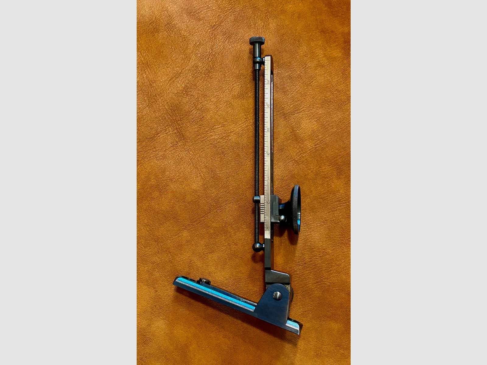 Langafstand tangvizier voor een 74er Sharps van Tom Axtell „The Riflesmith“