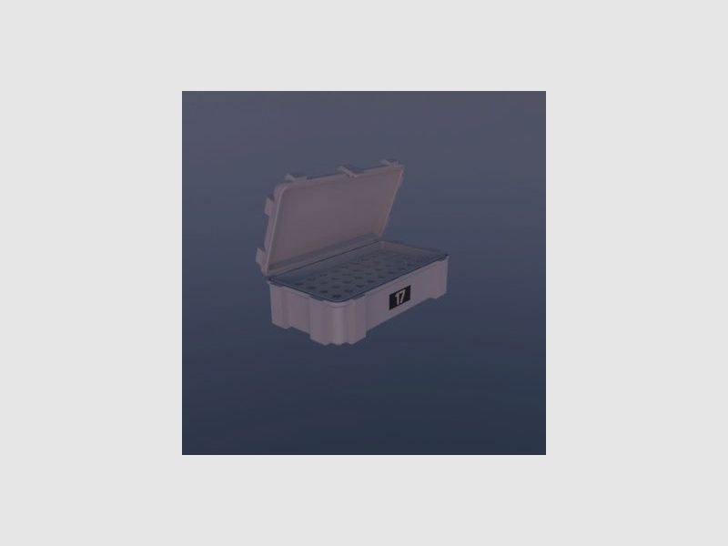 Filamelt Munitionsbox / .17 Hornet / ‘Klappdeckel’ / Patronenbox, Ammo Box