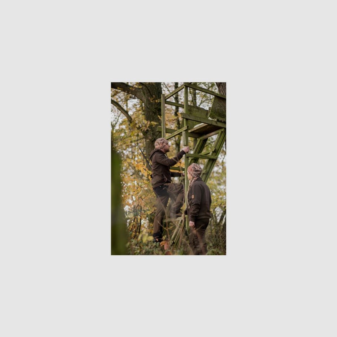 Camokönig Lieblingshoody Damenhoody braun