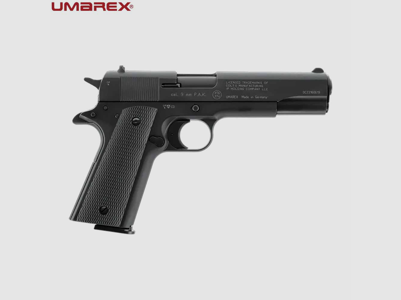 UMAREX Colt Government 1911 A1 9mm P.A.K. BLACK